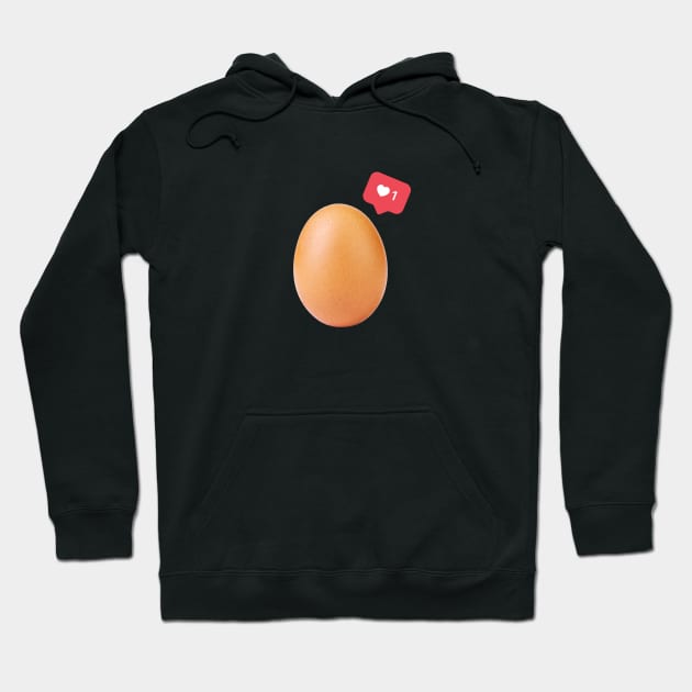 World Record Egg Merch (Egg from Instagram) Hoodie by Stivo